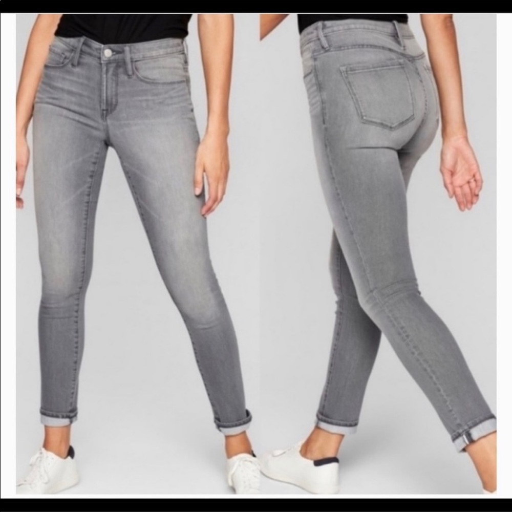 ATHLETA sculptek jeans gray